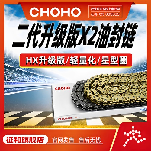 征和二代520525X2油封链条