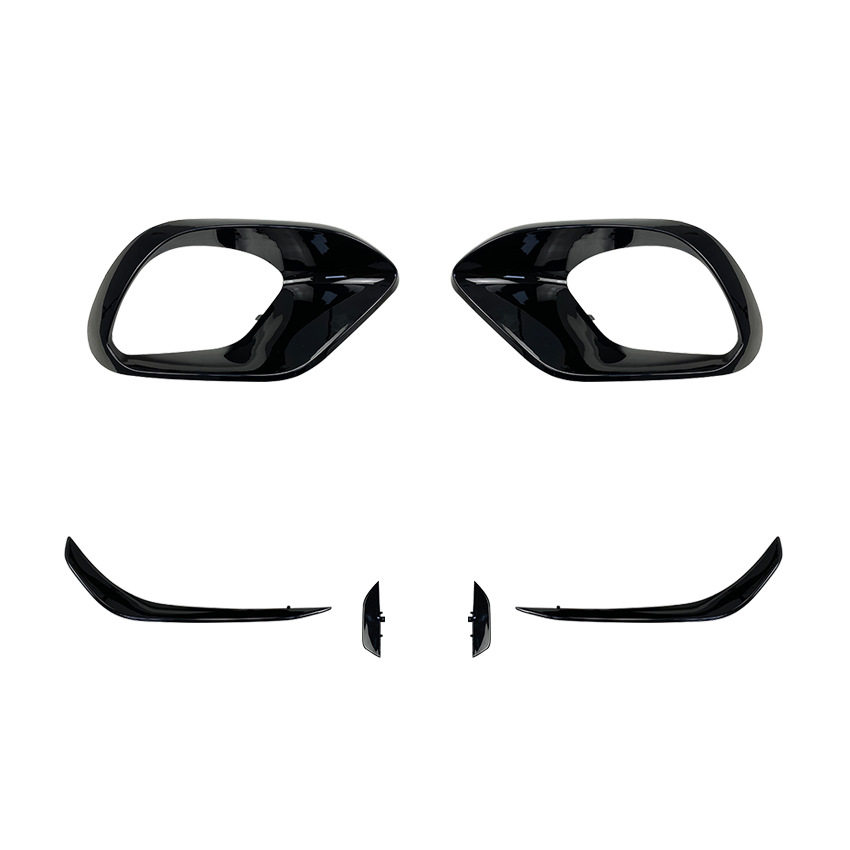 适用奔驰CLA45 AMG C118 2020+ 前杠前风刀风口空力套件风刀改装