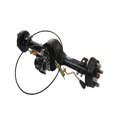 专业一体差速电机后桥电动三轮车