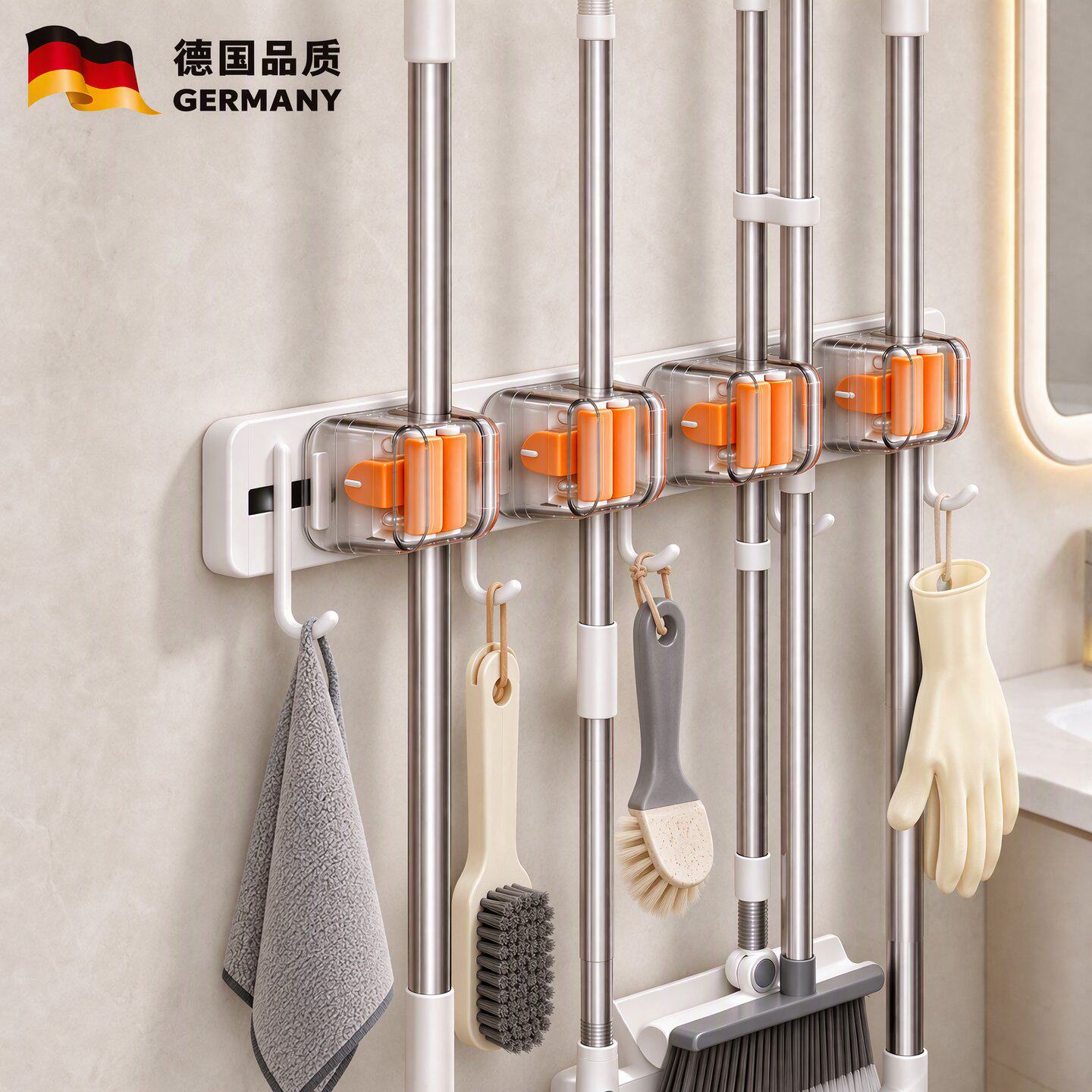 【镇店之宝销量t0p1】拖把架