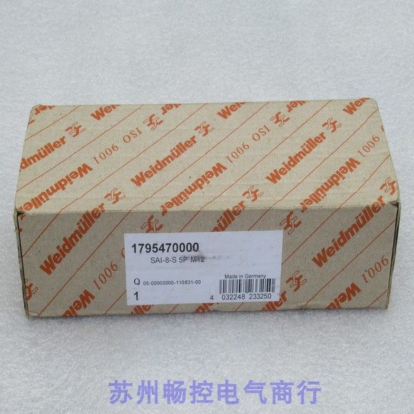 全新魏德米勒模块 sai-8-s 5p m12 现货 1795470000
