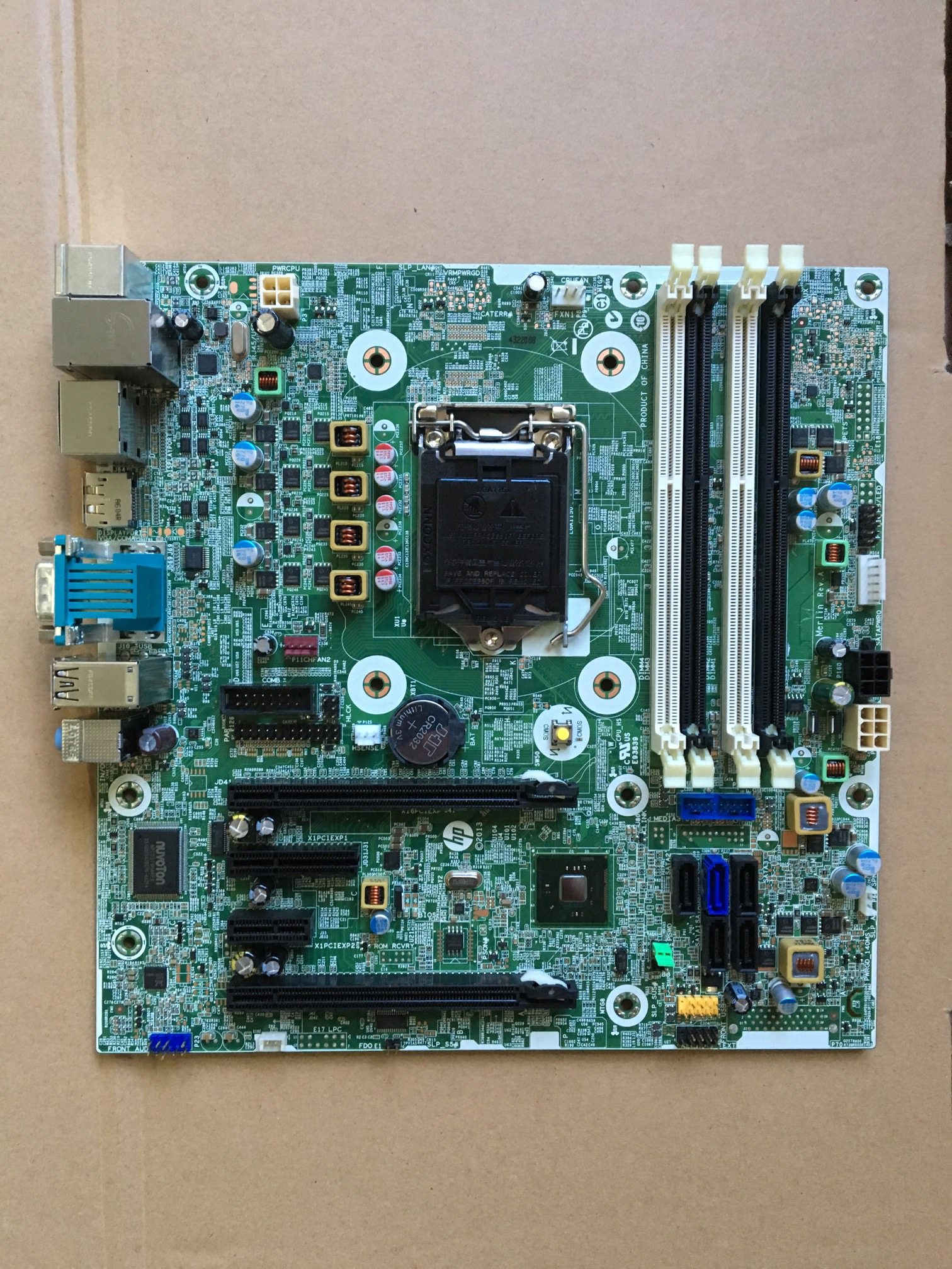 适用 hp 惠普 z230 sff 工作站 主板 q87 1150