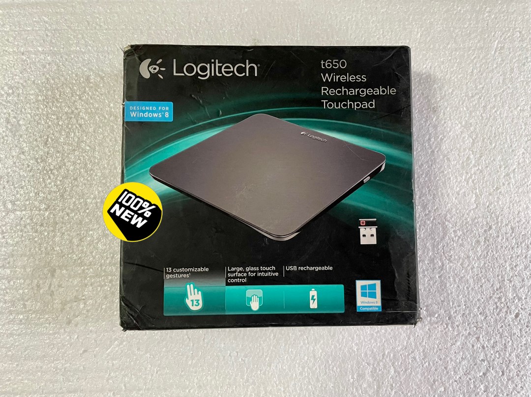 Logitech/罗技 T650优联无线触控板、无线触摸鼠