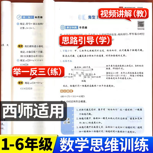西师版小学数学思维训练