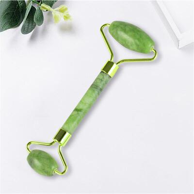 Facial Massage Roller Double Heads Jade Roller Face Body Ski
