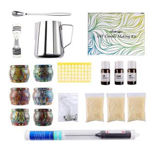 DIY Candle Making Kit set Beewax Scented Candles Wick Craft