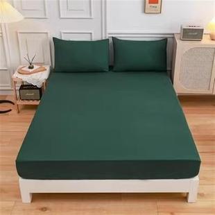 sheets fitted 纯色床笠 Size 枕套 cases bed pillow King sheet