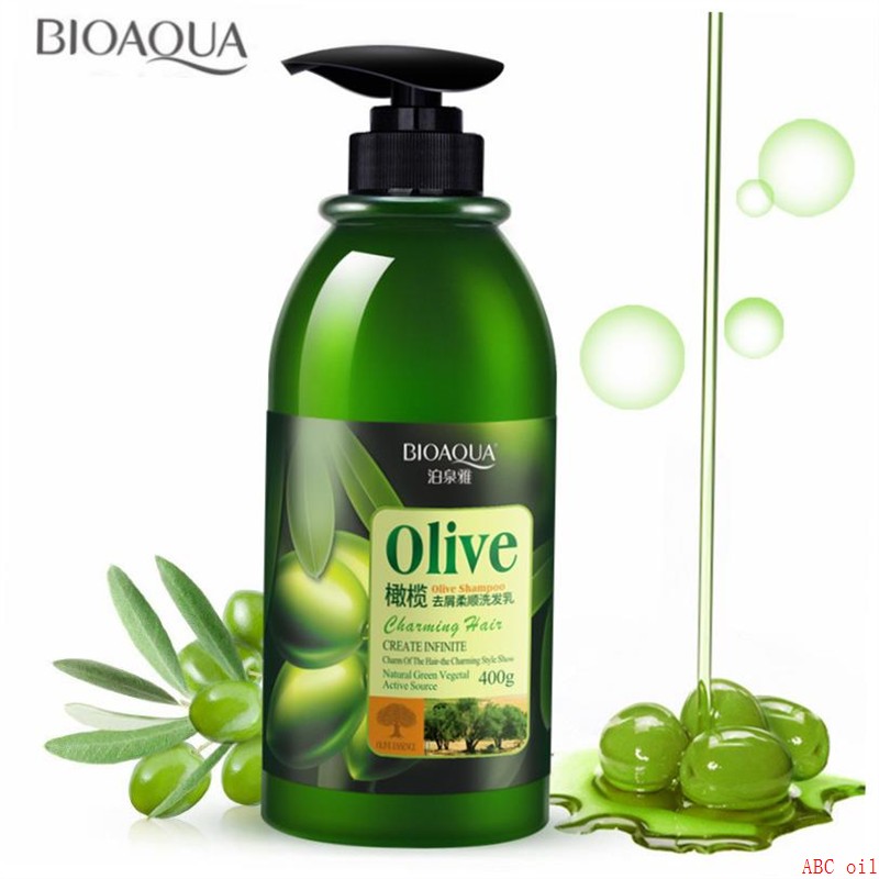Olive Shampoo MEN WOMEN hair Nourishes橄榄油洗发水洗发露400g