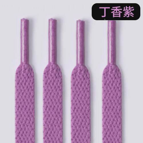 1Pair Flat Shoelaces for Sneakers Fabric Shoe laces White