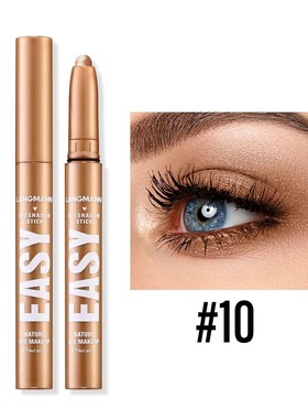 Metallic Pearlescent Eye Shadow Stick Shimmer Blue