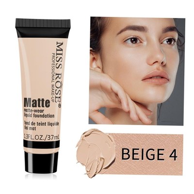 Matte Liquid Foundation Cream Soft Matte Long Wear Oil