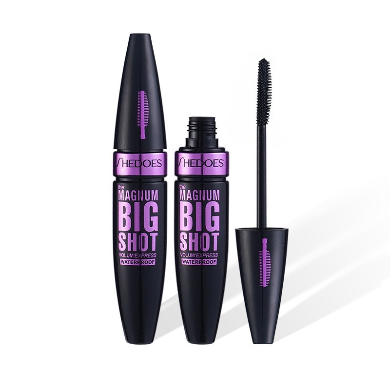 1 PCS Eyelash Mascara Waterproof Mascara Thick Fiber Long Cu
