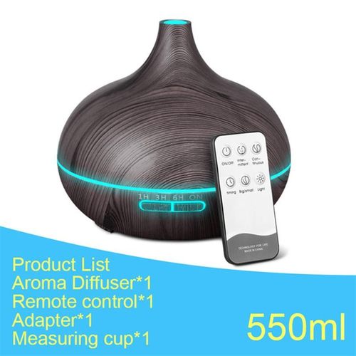 550ml Aroma Diffuser Plant Essential Oil Difusor Air Humidif