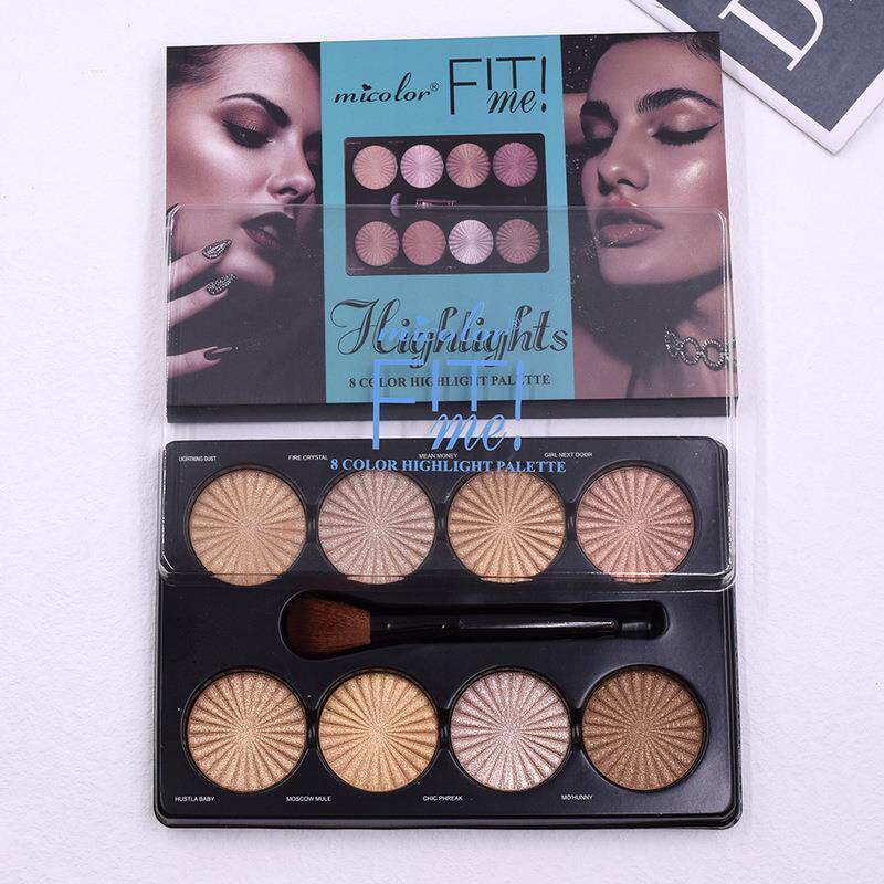12 Color Matte Trimming Makeup Palette Face Foundation White