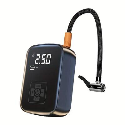 1pc Wireless Car Air Compressor Air Pump Electric Tire Infla
