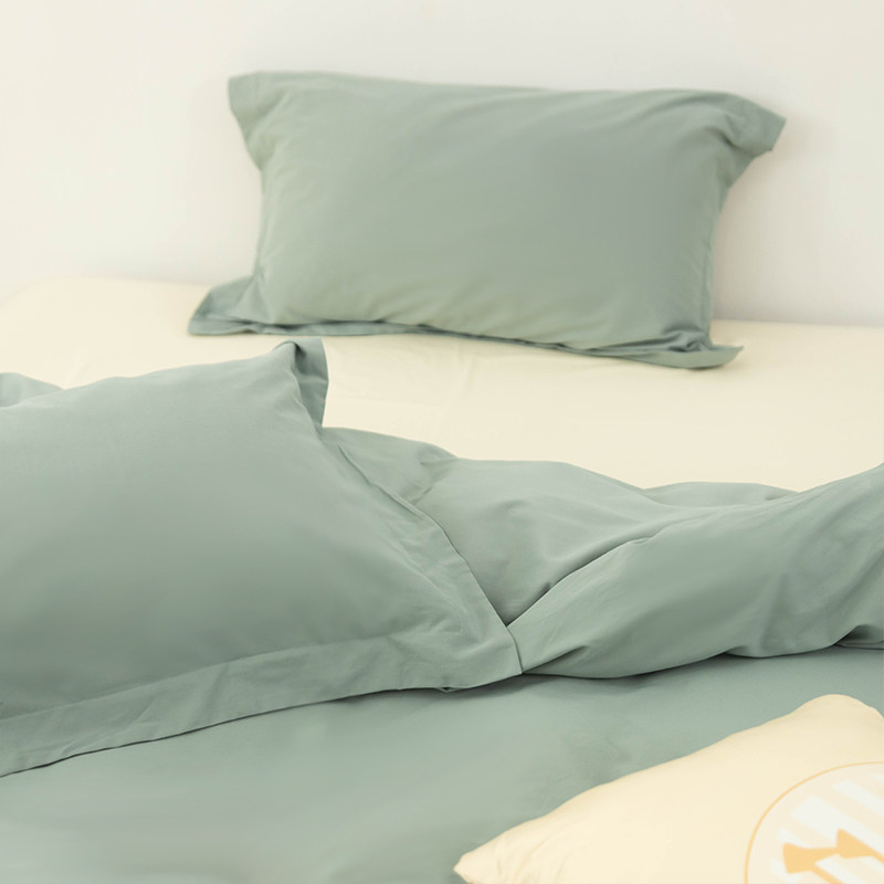 秋冬保暖100S新疆长绒棉磨毛四件套纯棉全棉床笠床单人三件套床品