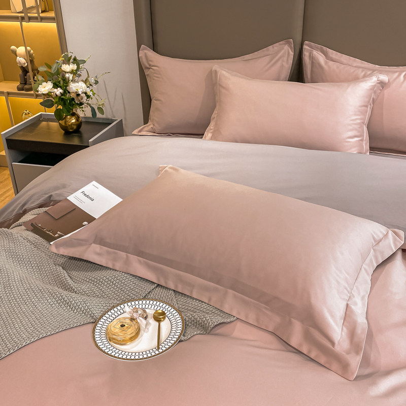 秋冬保暖A类100S磨毛新疆长绒棉四件套纯棉全棉床笠床单人三件套