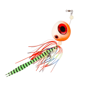 圆月炎月饵夜光饵海钓船钓黄鱼黑鱼钓组搭配胡须佬飘带改装铁板