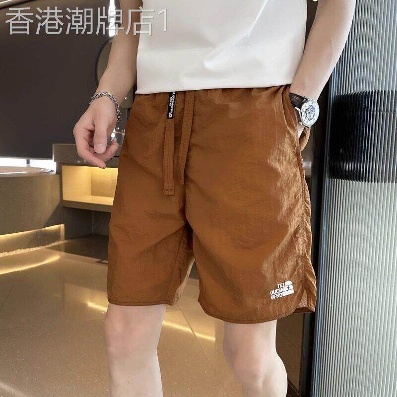 休闲短裤男款潮牌2026夏季新款日系宽松大尺码五分裤薄款速干运动