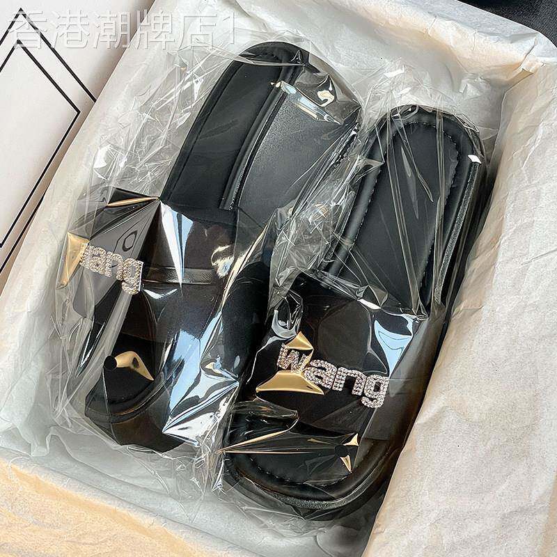 小香风罗马凉拖配裙子高级感松糕厚底黑色拖鞋女外穿晚晚风凉鞋