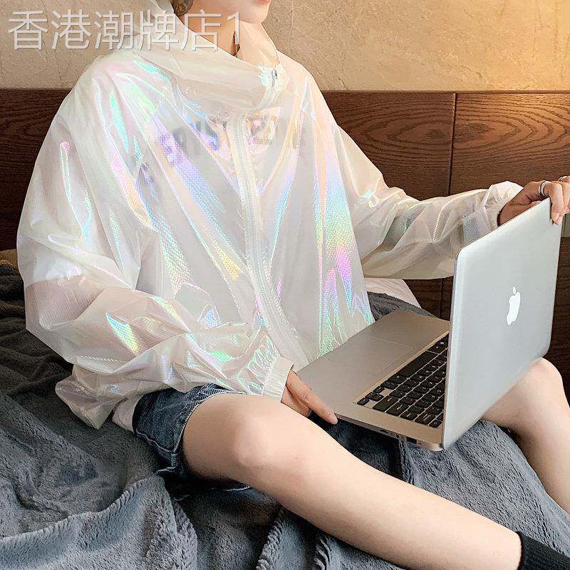 防晒衣男士潮牌夏季薄款潮流百搭休闲夹克外套港风宽松防晒服上衣