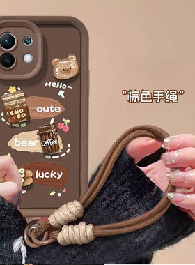 小米11pro手机壳M2102J2SC软硅胶ml11保护套5g镜头全包防摔m2011k2c个性创意小米十一青春版卡通mi11lite女款