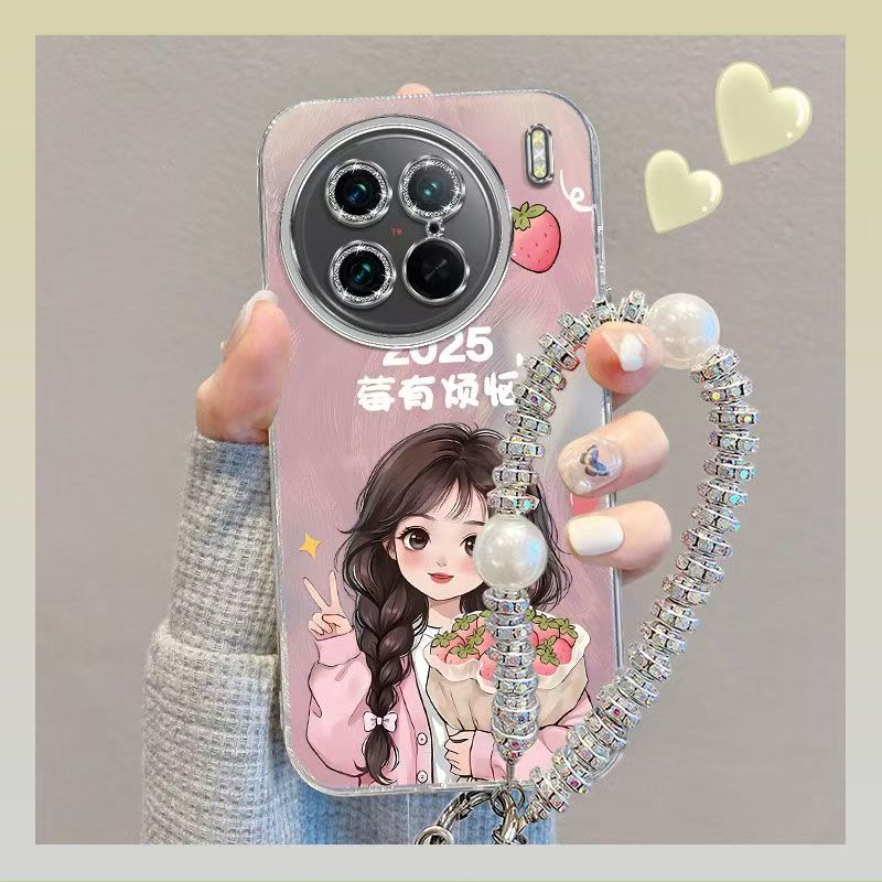 vivo x90s手机壳V2241HA软硅胶viv0x90保护套5g全包边防摔vlvox90pro+个性创意vovix90pro可爱V2242A网红女款