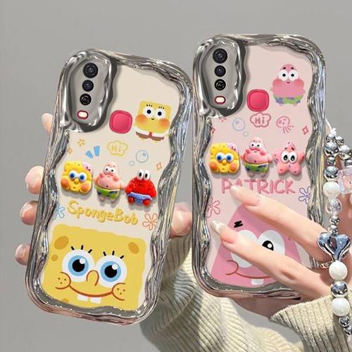 电镀奶油纹vivoy3手机壳