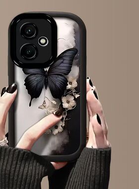 适用华为荣耀400pro手机壳高级感dnp-anoo软硅胶honor400保护套5g镜头全包防摔dnn一an00个性创意荣誉400女款