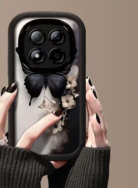 红米note15pro手机壳25080RABDC软硅胶redminote15保护套5g镜头全包防摔25098RA98C个性创意小米nt15pro+女款