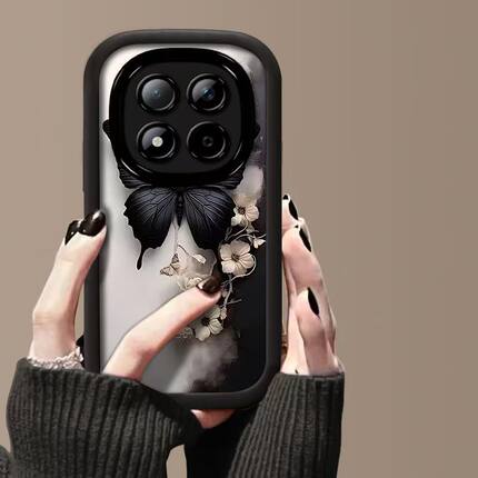 红米note15pro手机壳25080RABDC软硅胶redminote15保护套5g镜头全包防摔25098RA98C个性创意小米nt15pro+女款