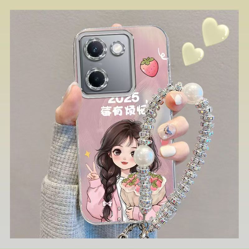 vivo y100i手机壳V2279A软硅胶viv0y100保护套5g镜头全包防摔v2313a个性创意vlvoy100l文字vivo丫100可爱女款