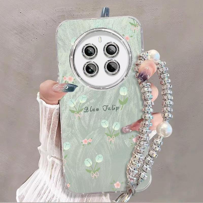 realme12pro+手机壳RMX3841小清新oppo真我12pro保护套5g镜头全包防摔RMX3843个性创意realme 12pro简约女款