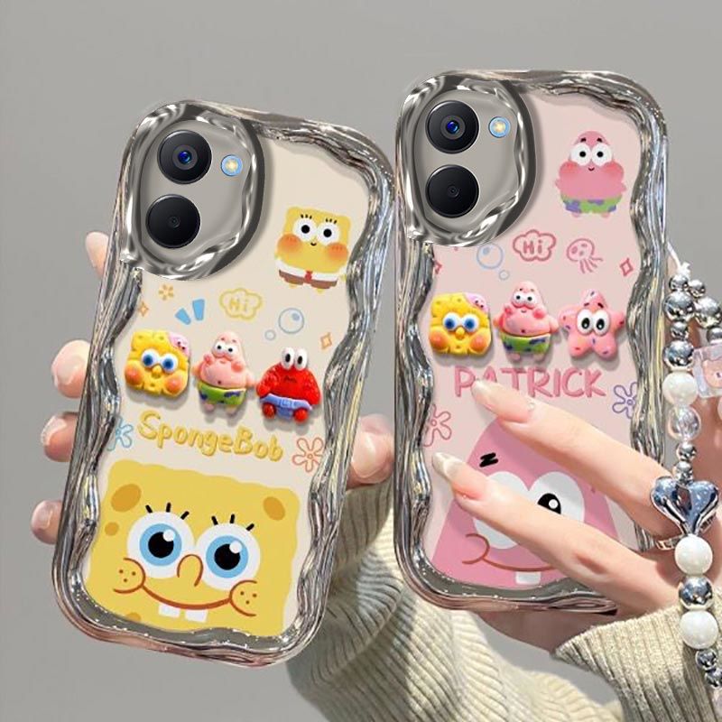 realmev20手机壳电镀RMX3611卡通软硅胶oppo真我v23保护套5g镜头全包防摔rmx3571个性创意realme v20可爱女款