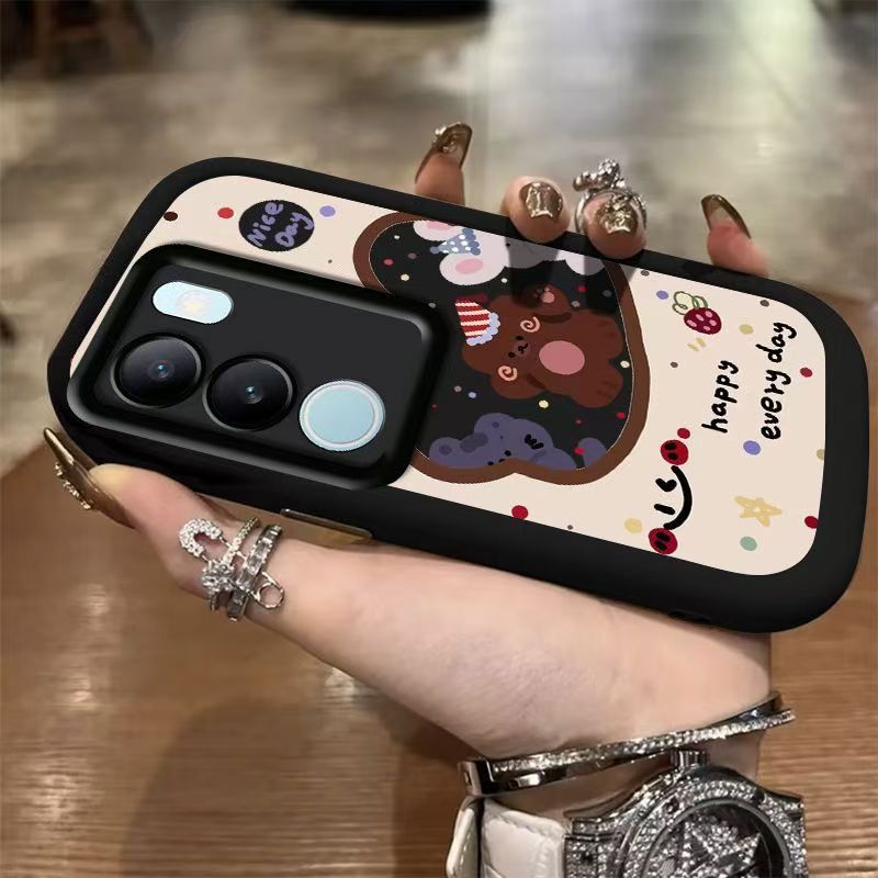 vivo s17pro手机壳V2284A软硅胶vlvos17e保护套5g镜头全包防摔V2285A个性创意viv0s17卡通V2283A可爱s17t女款