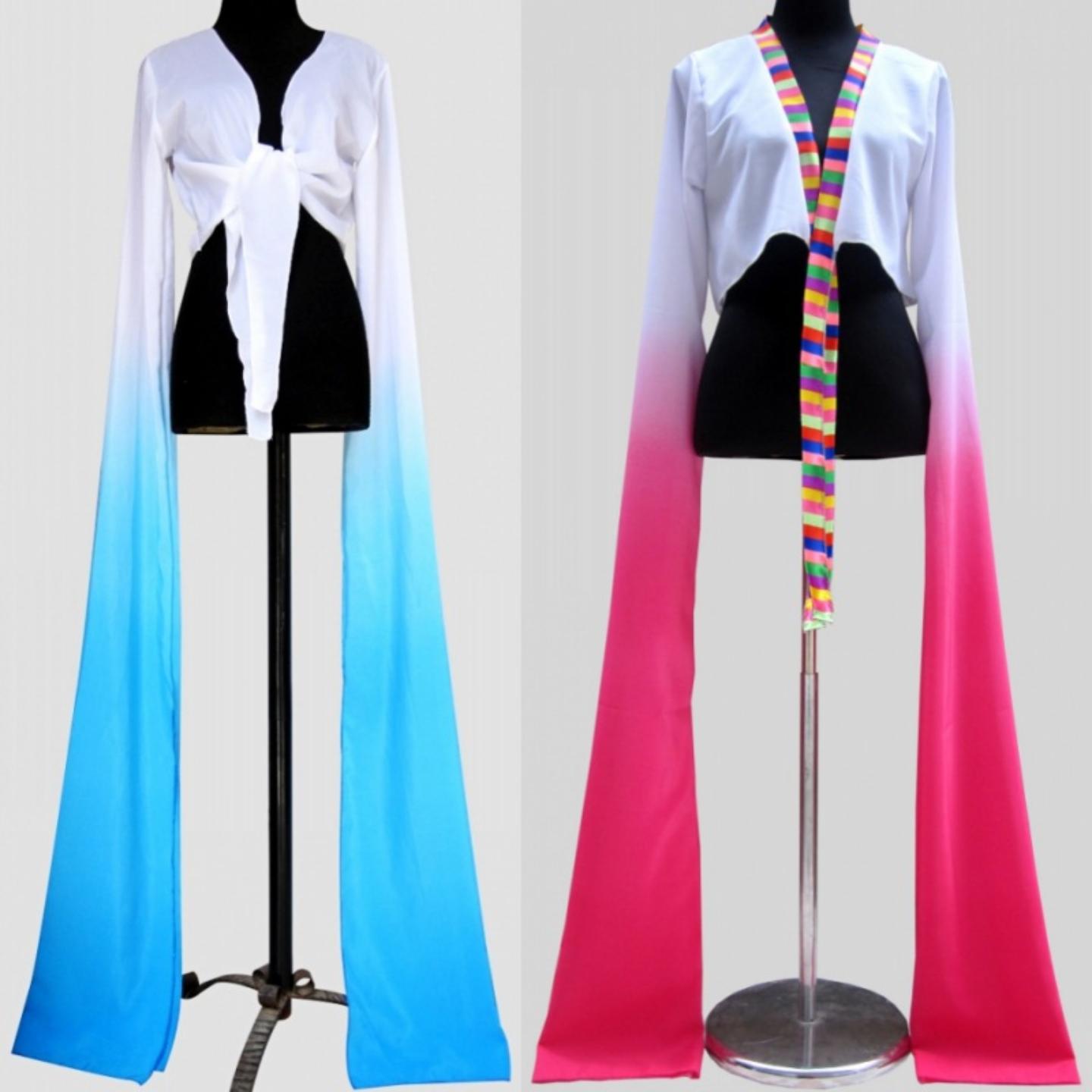 上衣女藏族水袖舞蹈服装儿童袖子