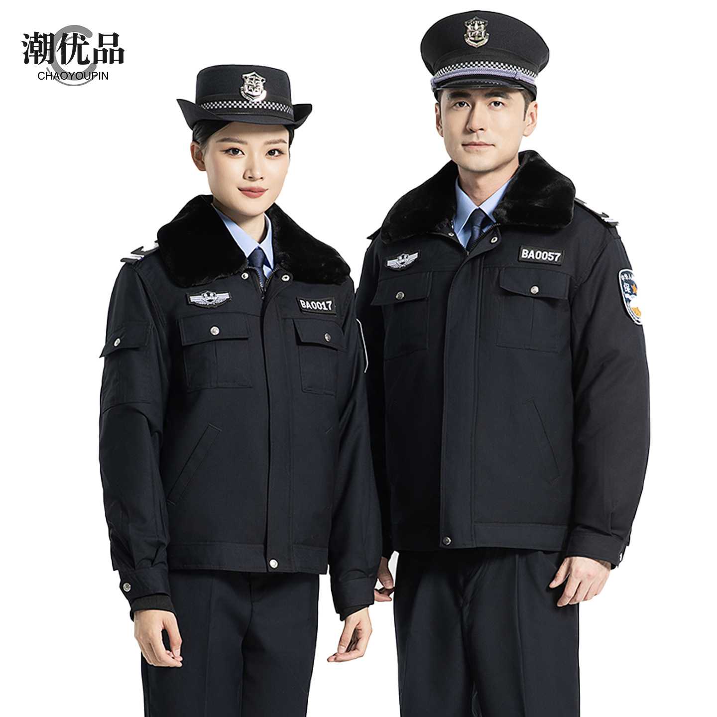 保安服加厚秋冬安保工作服执勤