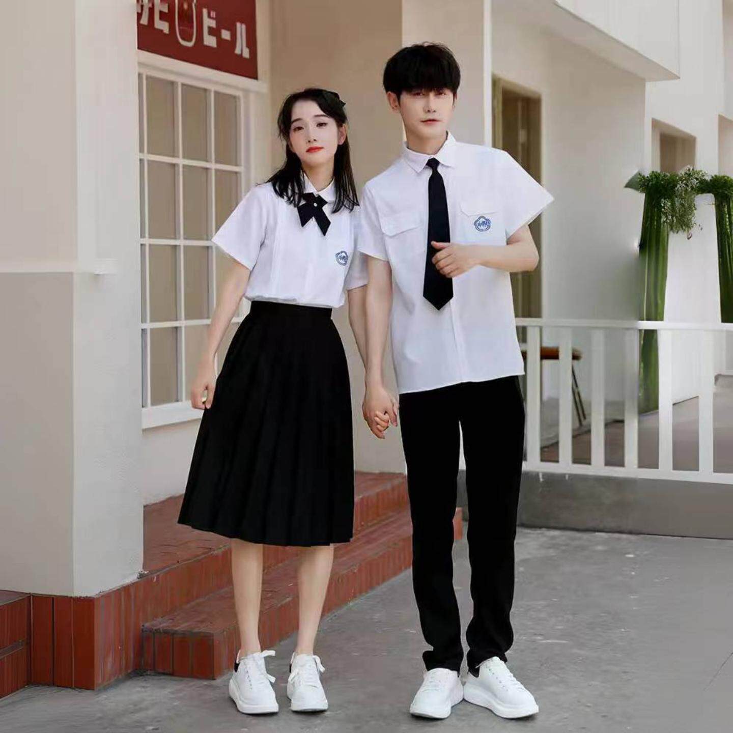 班服附中高中生夏季学院风初中
