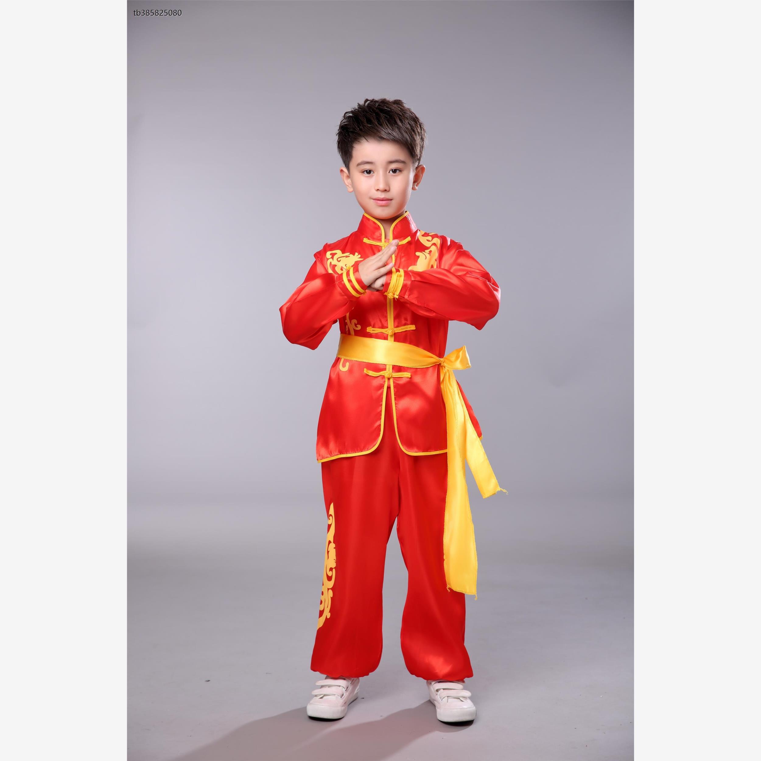 儿童武术表演服男女童幼