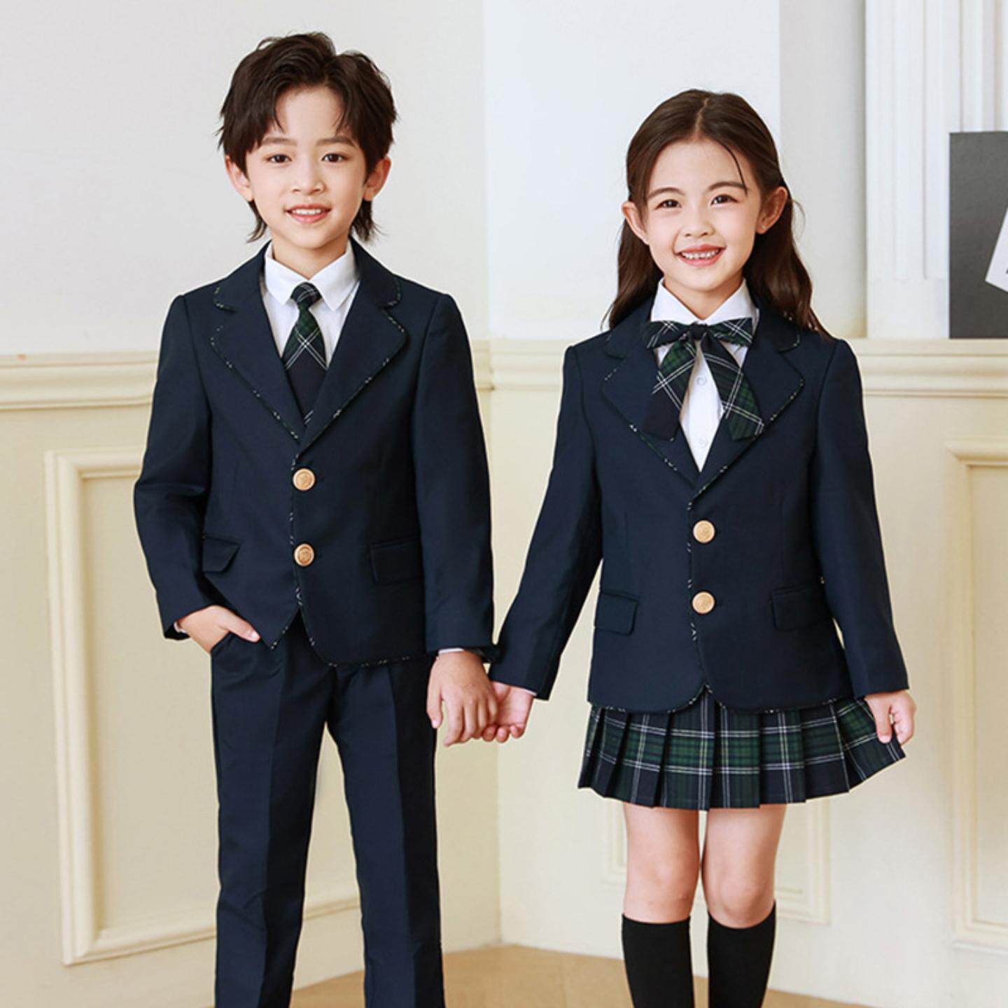 中小学生英伦风校服儿童英伦