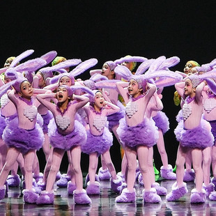 第十三届小荷风采龟兔又赛跑儿童舞蹈比赛演出服兔子乌龟道具服装