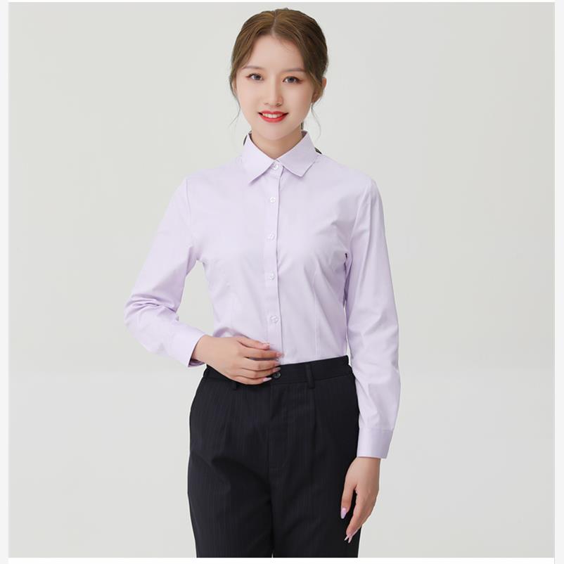 中国工作服女式衬衣夏季