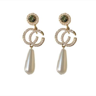 Trendy Water Drop Women Dangle Tassel Earrings气质女士耳环