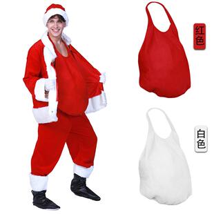Christmas costumes for men women with fake stomachs props