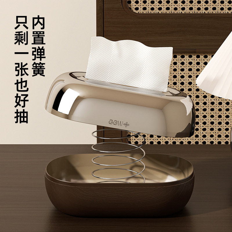 桌面纸巾盒高颜值家用客图片