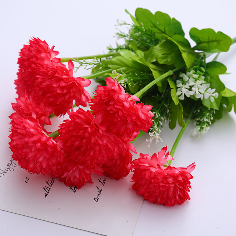 仿真菊花清明花束塑料花