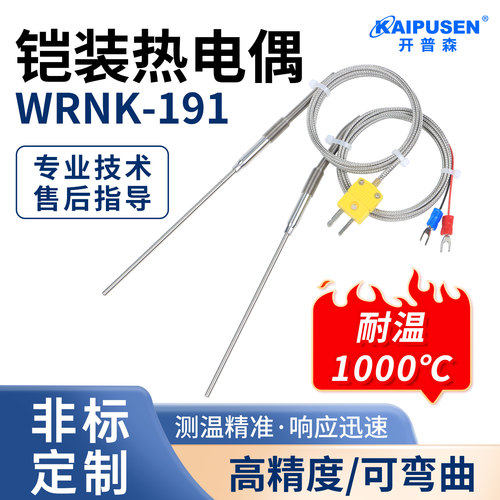 铠装热电偶探针温度传感器