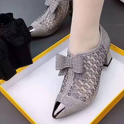 2026shoewomen镂空网纱