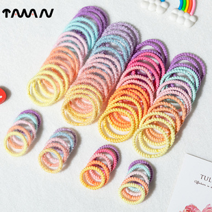 新款高弹力儿童头绳婴儿小号胶圈日韩橡皮筋不伤发不缠发宝宝发圈
