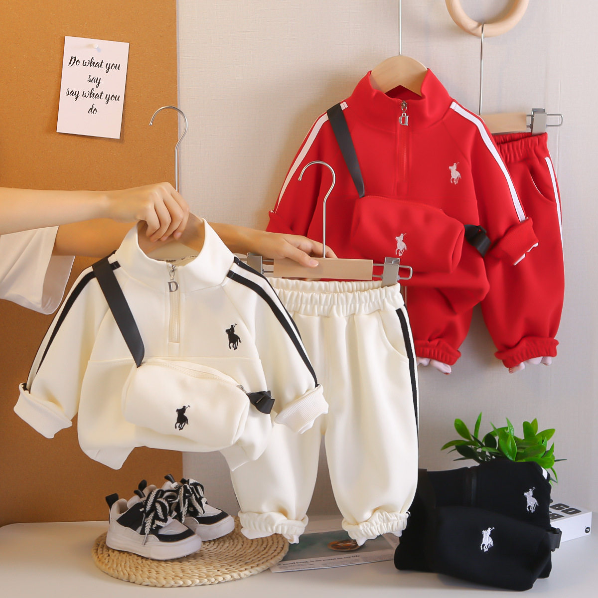 儿童套装春秋季新品男女